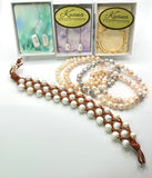 MOVING SALE: LAST ONE • 9 PIECE PEARL CUFF BUNDLE