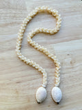 Niihau Shell Pikake Style Necklace (20.5 inch)