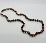 ¡SALE BUNDLE! 5 STRAND BROWN MICRO-PEARL NECKLACE SET • $189