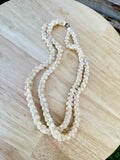 TWO STRAND NIIHAU SHELL NECKLACE (18.5 inch)