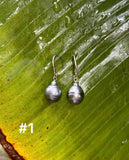 TAHITIAN PEARL DANGLES (10-11mm)