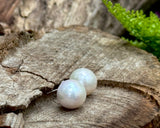 LARGE EDISON PEARL STUDS (11-13mm)