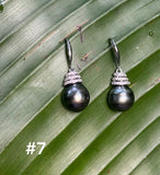 TAHITIAN PEARL DANGLES (10-11mm)