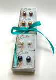 PEARL EARRING GIFT SET • 4 PACK