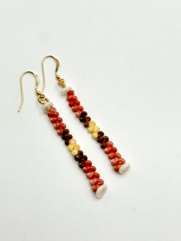 NIIHAU KAHELELANI EARRINGS (2.0”)