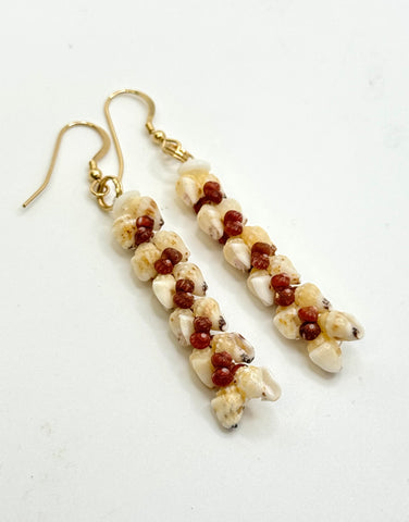 NIIHAU HELECONIA EARRINGS (2”)