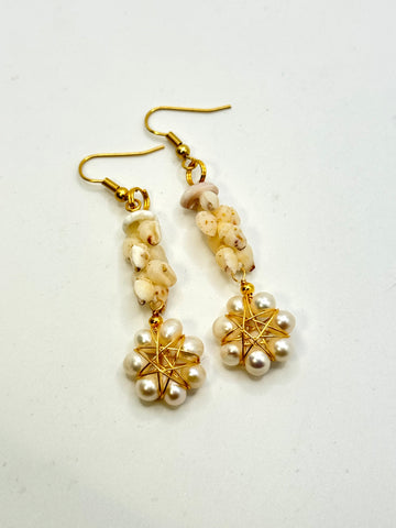 LAST ONE! Niihau Shell Earring