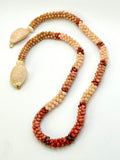 (21.5”) NIIHAU POEPOE KAHELELANI SHELL NECKLACE