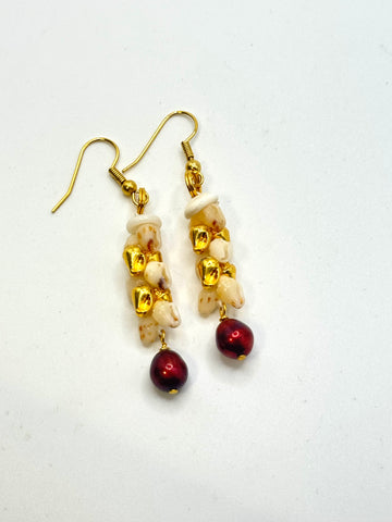 LAST ONE! Niihau Shell Earring