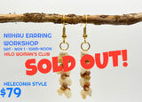KUANA HILO NIIHAU HELECONIA STYLE EARRING WORKSHOP