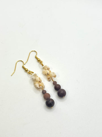 LAST ONE! Niihau Shell Earring