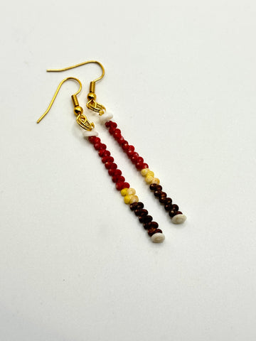 NIIHAU KAHELELANI EARRINGS (1.75”)
