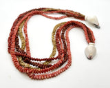 20” FIVE STRAND NIIHAU KAHELELANI LEI