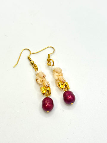 LAST ONE! Niihau Shell Earring