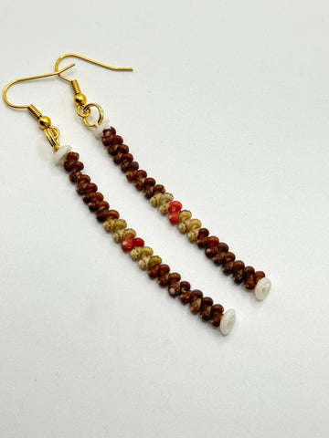 NIIHAU KAHELELANI EARRINGS (2.5”)